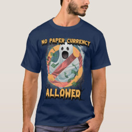 T-shirt Aucun fantôme de devise papier