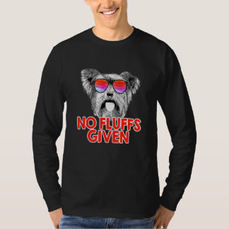 T-shirt Aucun Flux Donné Yorkie Yorkshire Terrier Sunglass