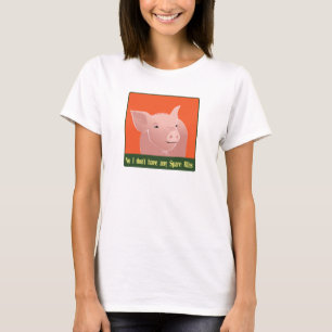 T-shirt Aucun je n'ai aucune côte découverte