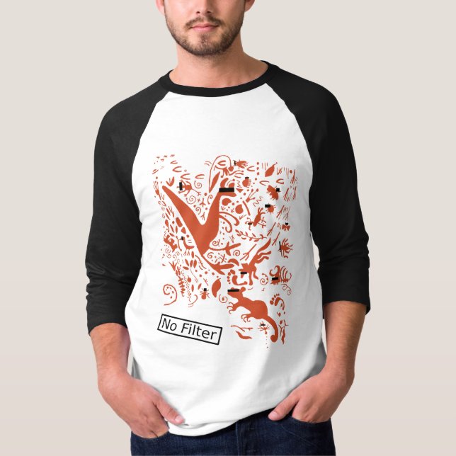 T-shirt Aucun kangourou de filtre (Devant)