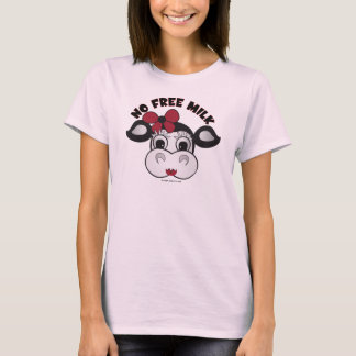 T-shirt Aucun lait libre