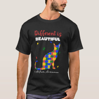 T-shirt Aucun mot Sensibilisation sur l'autisme Acceptatio