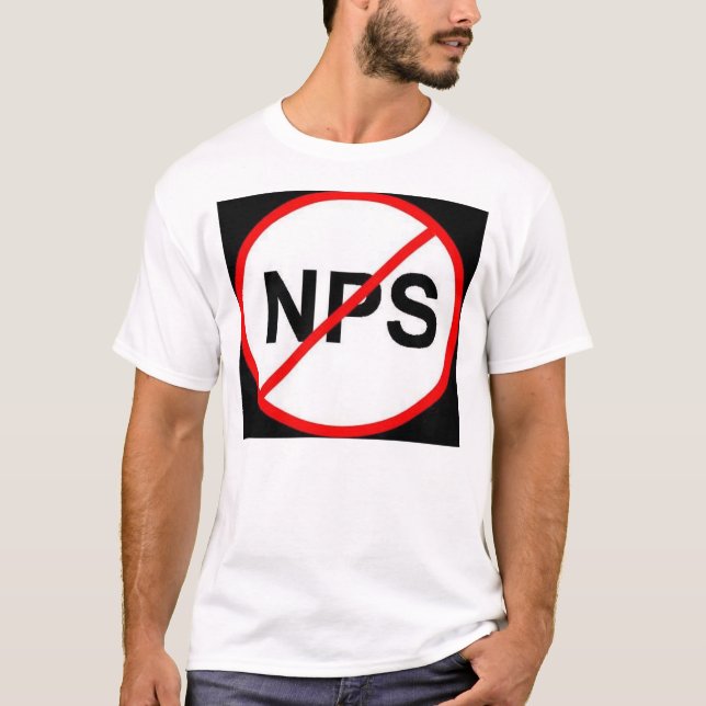 T-shirt Aucun NPS (Devant)