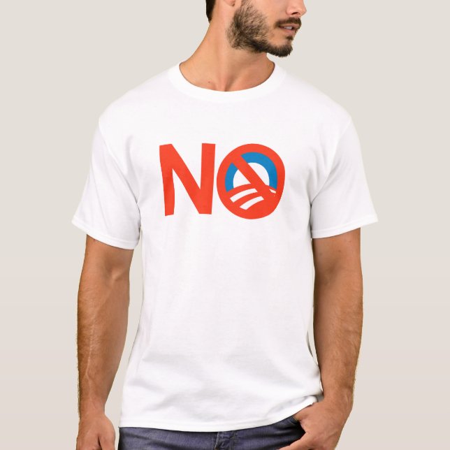 T-shirt AUCUN Obama (Devant)