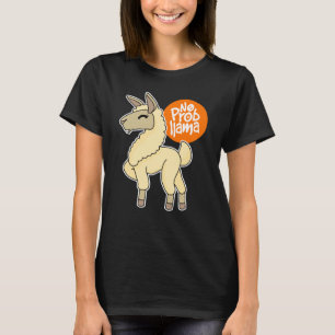 T-shirt Aucun Prob Llama Funny Llama Lover Alpaca Cadeau
