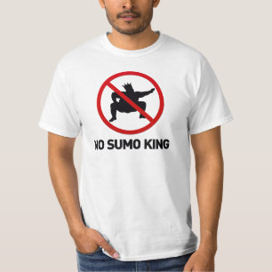 T-shirt Aucun roi de sumo