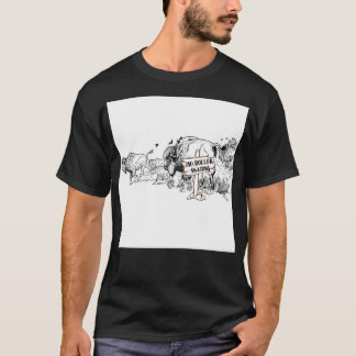T-SHIRT AUCUN ROULEUR DE PATINAGE EN HERD DE BUFFALO