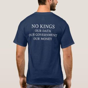 T-SHIRT AUCUN ROYAUME MANIFESTATION PERSONNALISÉE