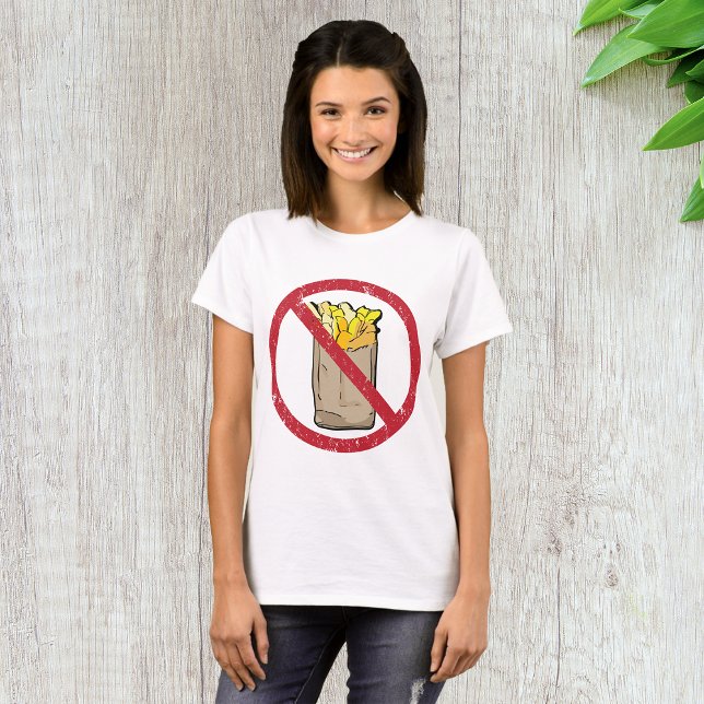 T-shirt Aucun signe Fries (Créateur téléchargé)