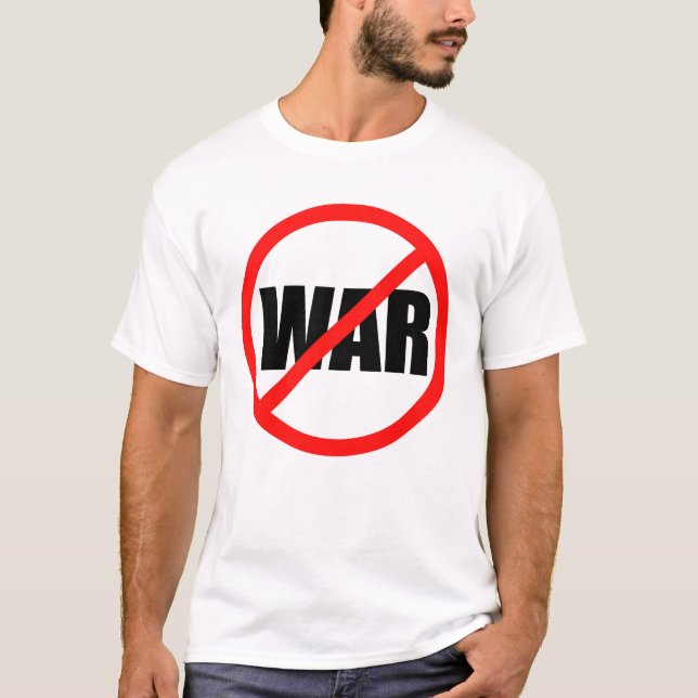 T-shirt Aucun symbole de guerre (Devant)