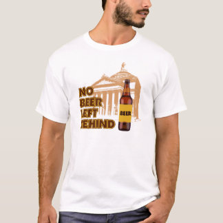 T-shirt Aucune bière laissée