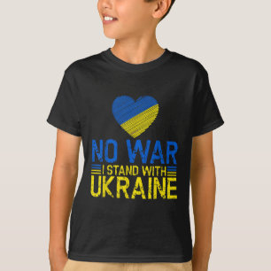 T-shirt Aucune Guerre De Première Guerre Avec L'Ukraine Me