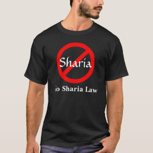 T-shirt Aucune loi de Sharia
