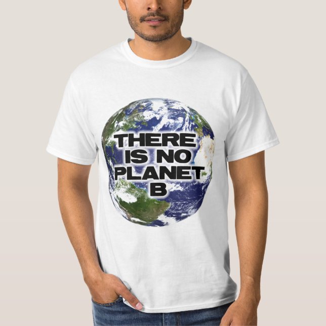 T-shirt Aucune planète B (Devant)