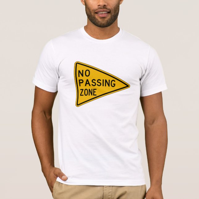T-shirt Aucune zone de dépassement, ne trafiquent le (Devant)