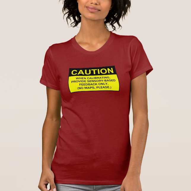 T-shirt Aucunes cartes, svp ! (Devant)