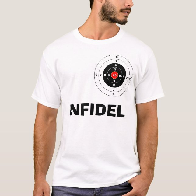 T-shirt Aucunes entrailles, aucune gloire, infidèle (Devant)