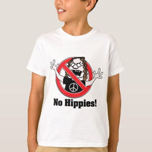T-shirt Aucunes hippies !