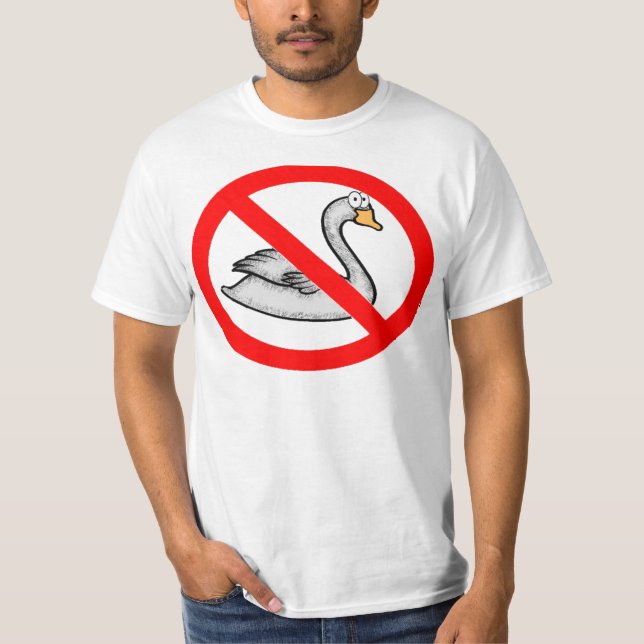 T-shirt aucuns cygnes (Devant)