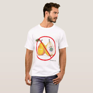 T-shirt Aucuns jokers avec la chemise de poires