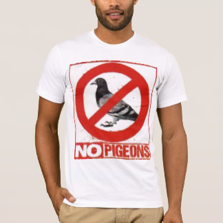 T-shirt aucuns pigeons