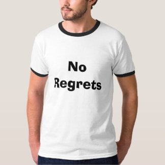 T-shirt Aucuns regrets