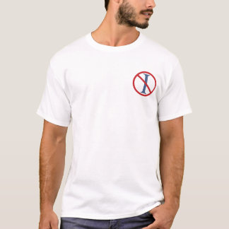 T-shirt Aucuns titulaires - vote dans le blanc