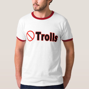 T-shirt Aucuns trolls