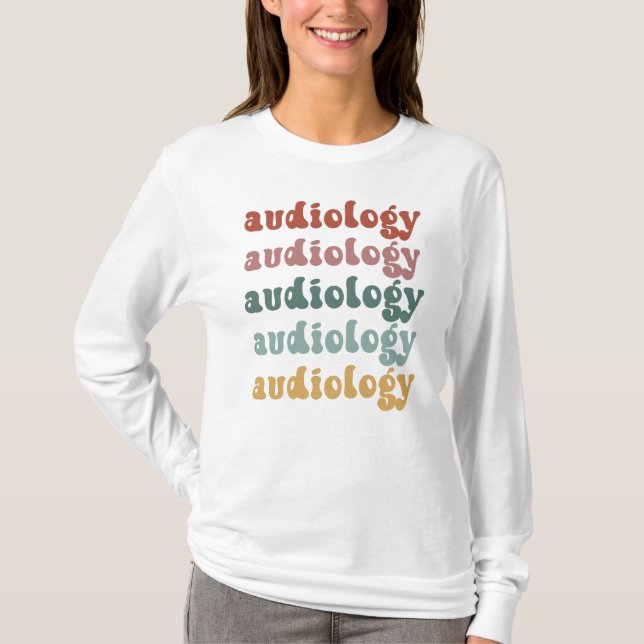 T-shirt Audiologie | Docteur en audiologie Audiologiste Re (Devant)