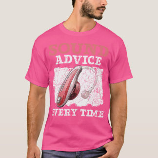 T-shirt Audiologiste Auditoire Son Oreille Docteur Audiolo