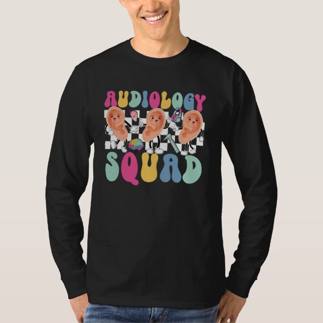 T-shirt Audiology Squad Audiologist Team Audiologist Crew (Devant)