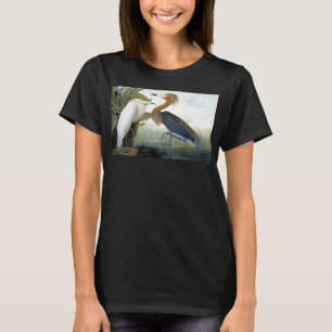 T-shirt Audubon : Aiguille Rougeâtre Ou Héron Violet