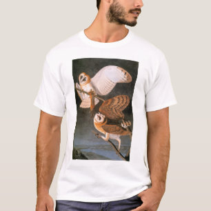 T-shirt Audubon : Barn Owl