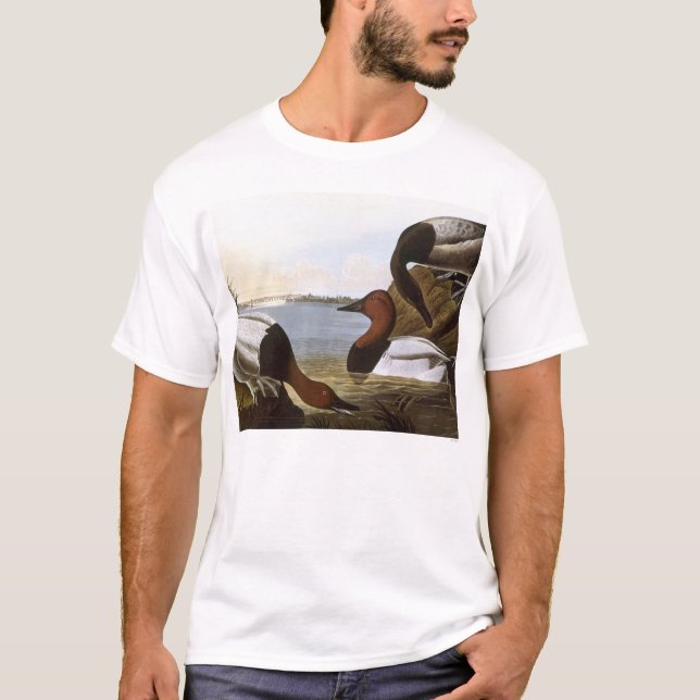 T-shirt Audubon : Canvasback (Devant)