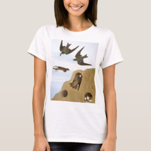 T-shirt Audubon : Hirondelles