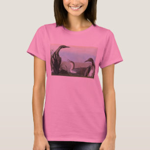 T-shirt Audubon : Loon arctique