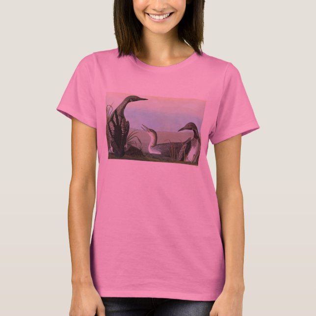 T-shirt Audubon : Loon arctique (Devant)