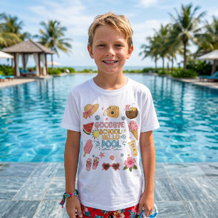 T-Shirt Auf Wiedersehen Schule Hallo Schwimmbad