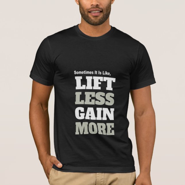 T-shirt Augmenter le gain (Devant)
