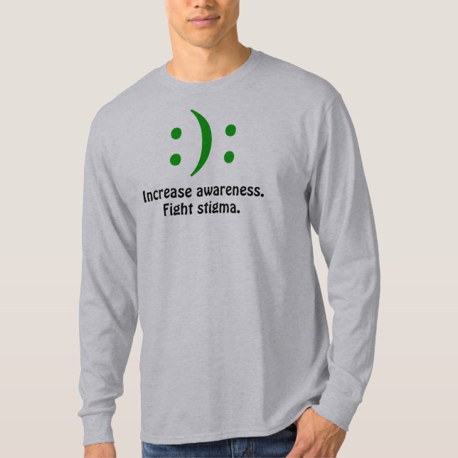 T-shirt Augmentez la conscience., stigmate de combat. :) : (Devant)