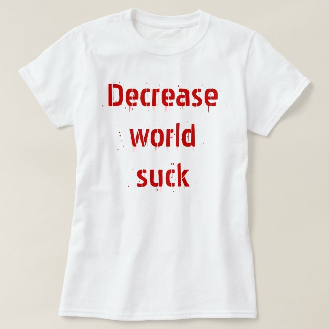 T-shirt augmentez l'impressionnant (Design devant)