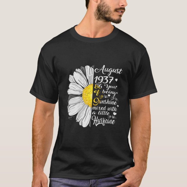 T-shirt August 1937 86Th 86 (Devant)