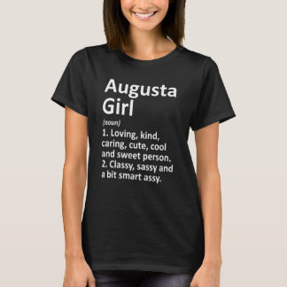T-shirt AUGUSTA GIRL GA GEORGIA Funny City Accueil Racines