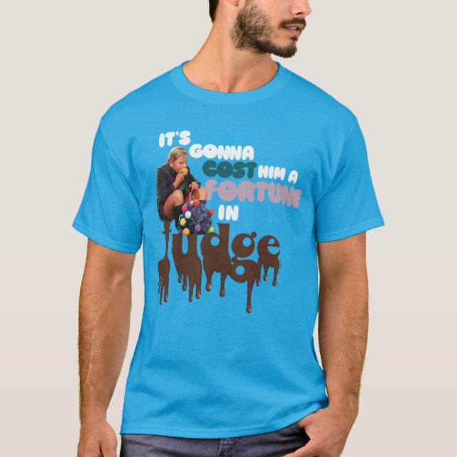T-shirt Augustus Gloop - Une fortune à Fudge (Devant)