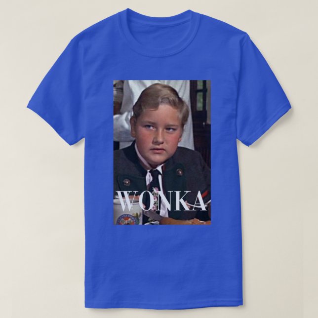 T-shirt Augustus Gloop WONKA VOGUE (Design devant)