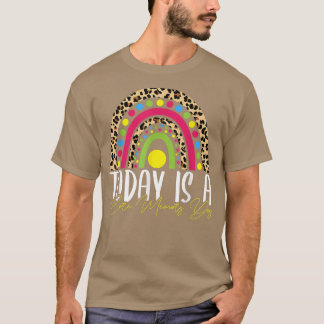 T-shirt Aujourd'hui est le coeur de la mémoire Jour Leopar