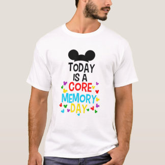T-shirt Aujourd'Hui Est Le Jour De La Mémoire Principale P