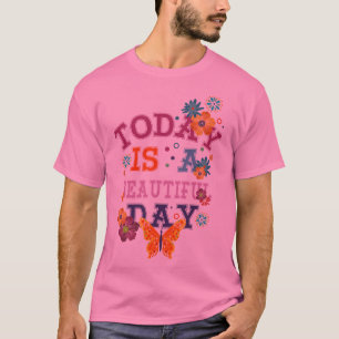 T-shirt Aujourd'hui est une belle journée Hommes Basic T-S