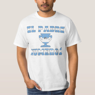 T-shirt Aumônier Número 1 d'EL - papa du numéro 1 dans