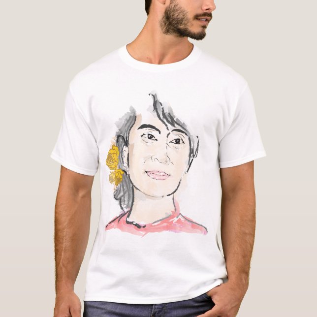 T-shirt Aung Sang Suu Kyi (Devant)